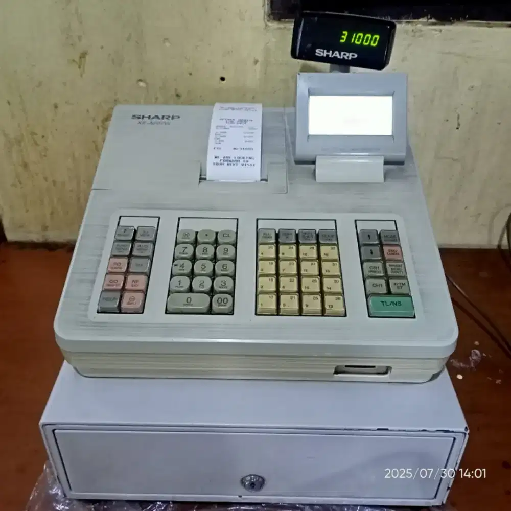 Mesin kasir Sharp xe-a207W