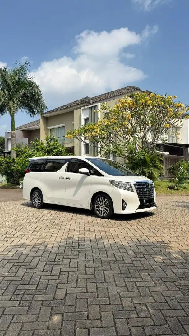 Dijual Cash TERMURAH ALPHARD G ATPM 2015