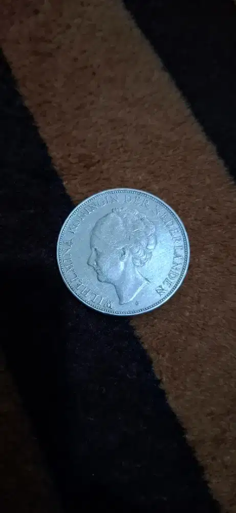 Uang koin belanda 2 1/2 G tahun 1939