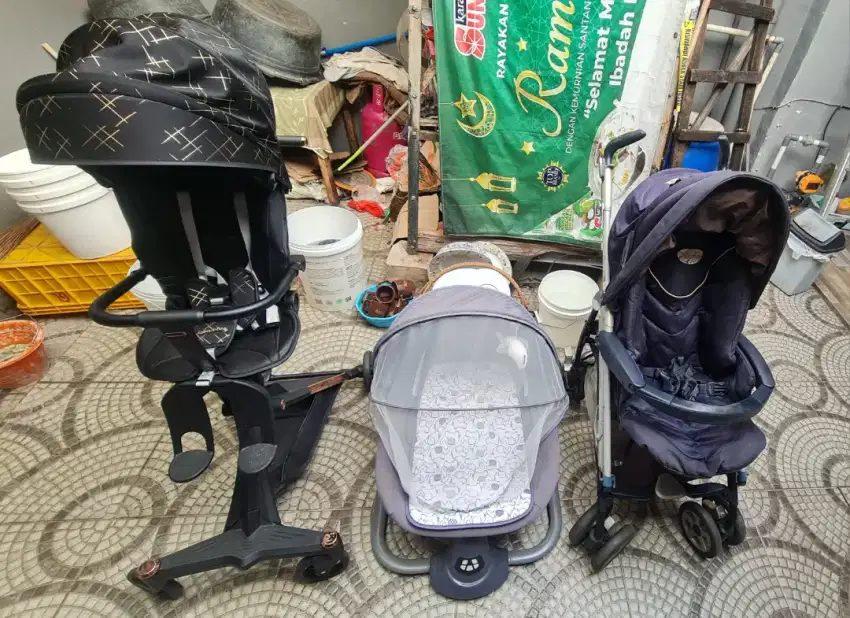 Stroller dan bouncer