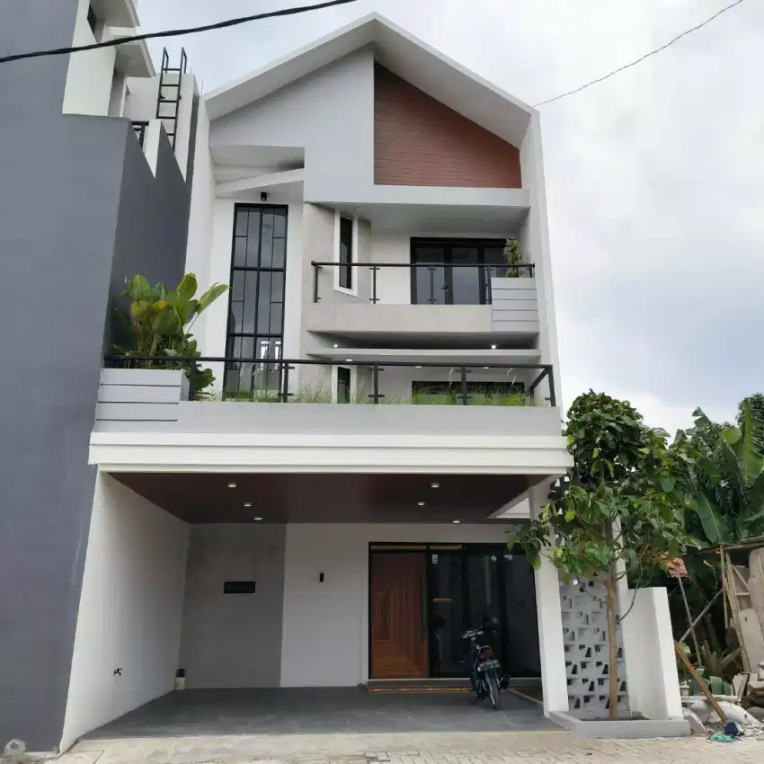 Rumah Cluster Scandinavian Dekat Tol Simatupang di Jagakarsa Jakarta
