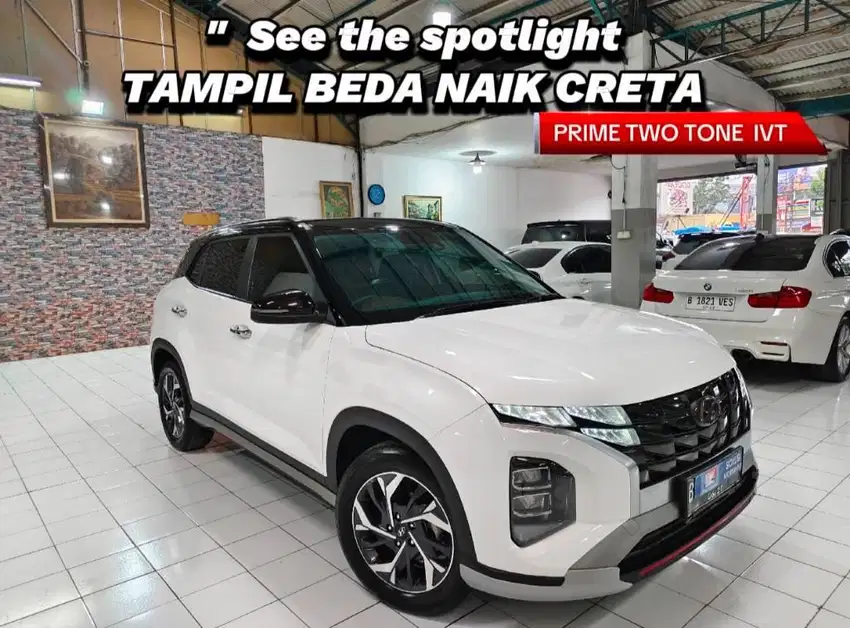 Hyundai CRETA PRIME TWO TONE 1.5 Bensin AT 2022 Putih