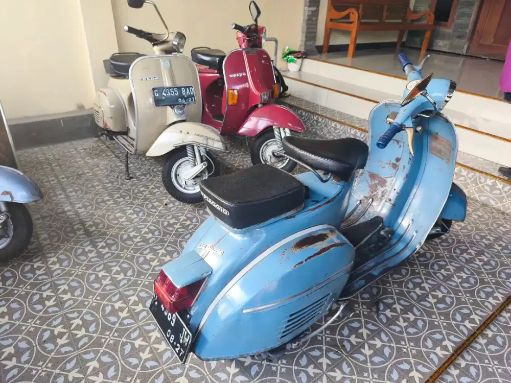 Vespa super 73 cat orisinil