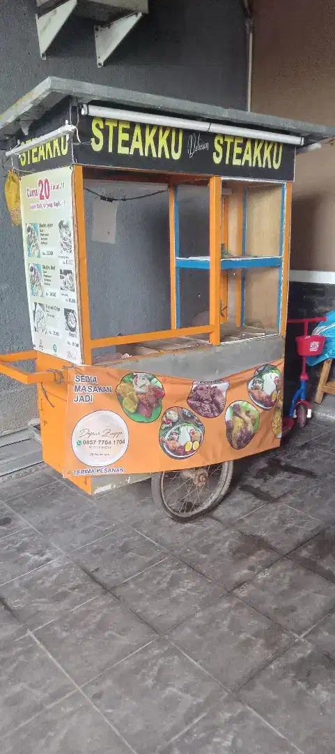 Di jual CEPAT gerobak