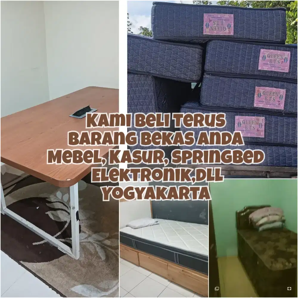 Terima lagi beli Springbed, Sofa, Kursi, bekas dan barkas lainnya