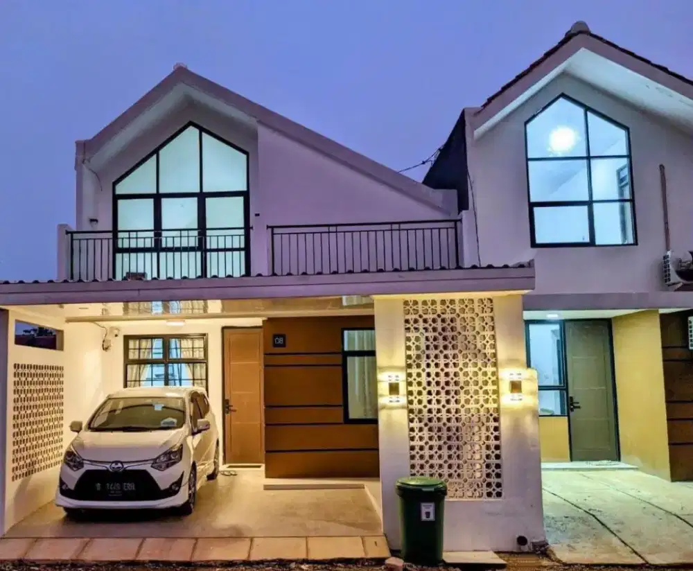 Perumahan di depok nempel jalan raya besar