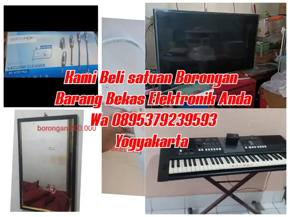Terima Jual Beli TV Led dan smart V , Speaker, Tape dll elektroniknya