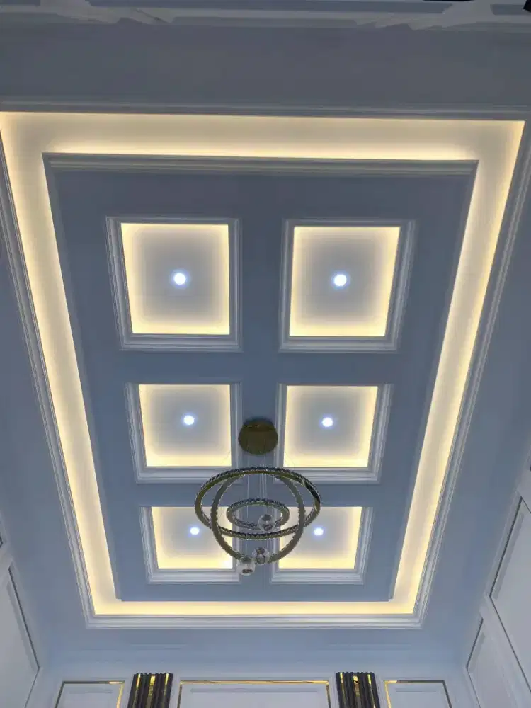 Plafon gypsum minimalis