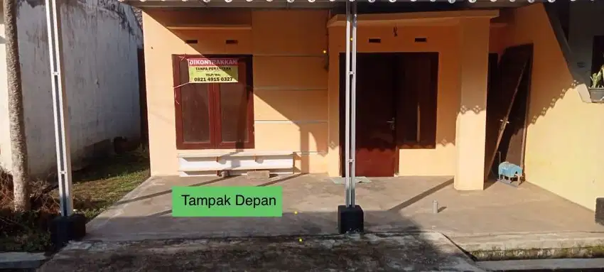 DIKONTRAKKAN SEWA RUMAH PERUM PNS KANJURUHAN 2KT 1KM tipe 36