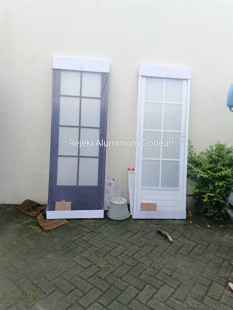 Pintu Kamar mandi premium aluminium asli