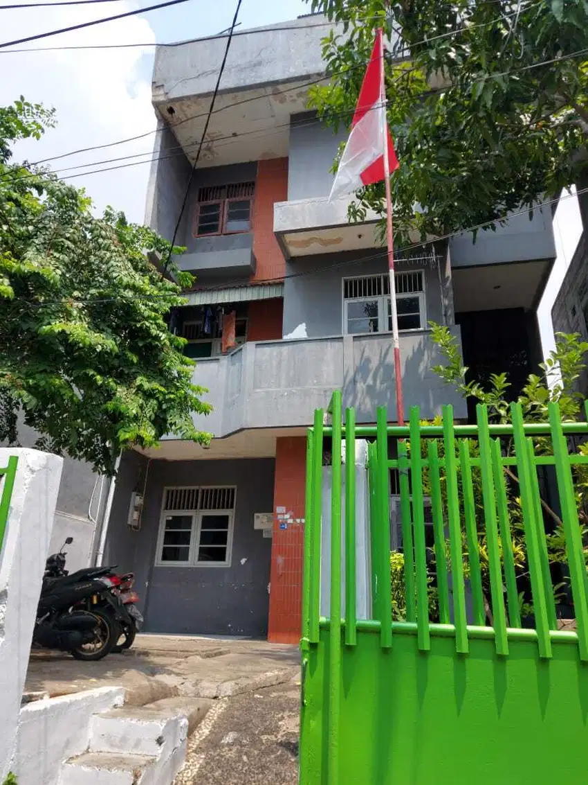 Dijual Rumah Kost Mangga Besar 4 Lantai Bebas Banjir, Jakarta Barat