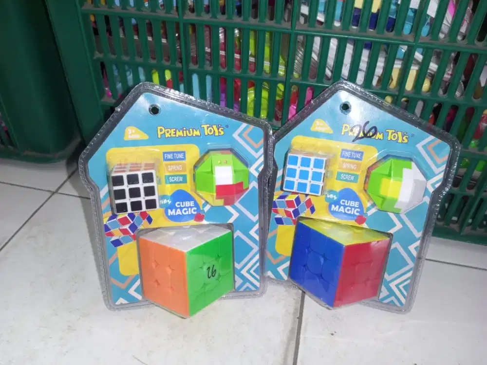 Mainan Anak Rubik isi 3