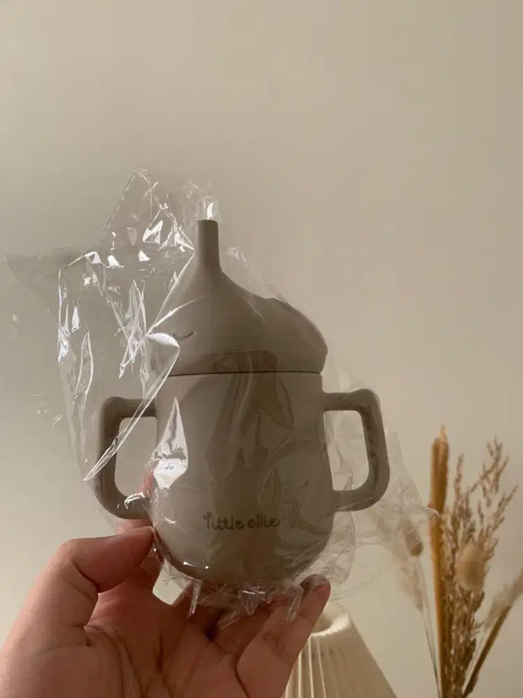 (baru) botol silikon training anak