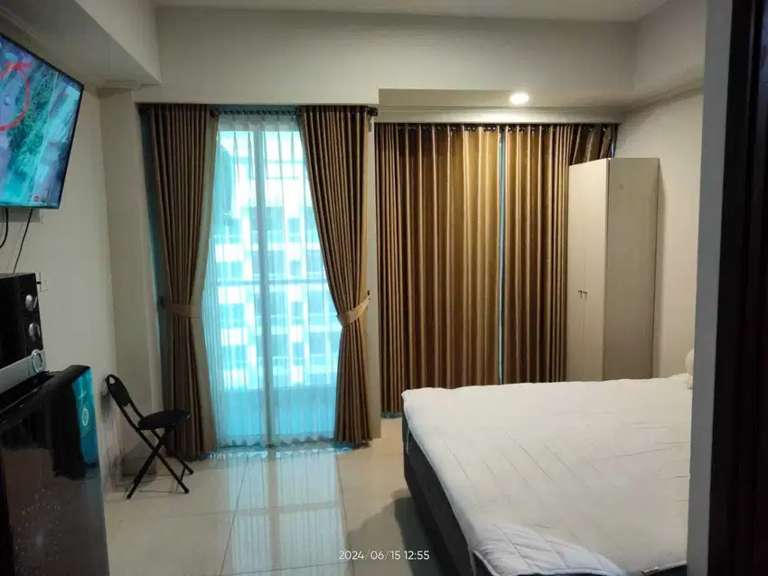 Dijual Apartemen Green Sedayu Studio Fully Furnish, Cengkareng Jakbar
