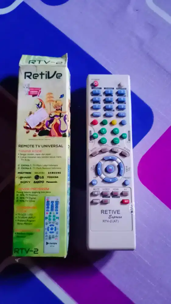 Remote tv  untuk semua jenis tv