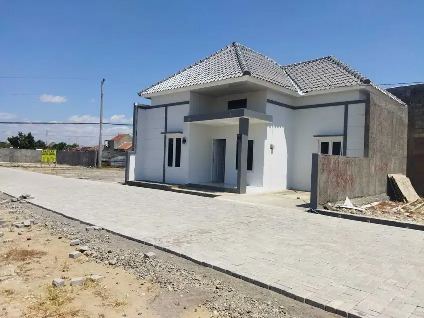 rumah minimalis modern tipe 50/100 bisa free desain, free waterheater
