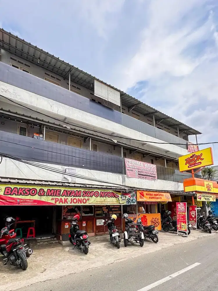 DI JUAL CEPAT BU MURAH KOSTAN 105 KAMAR & 5 RUKO STRATEGIS PANCORAN