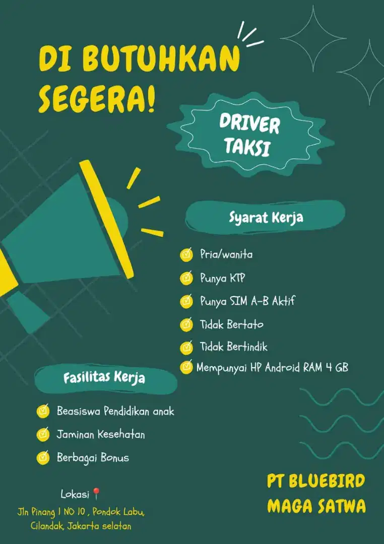 Lowongan driver
