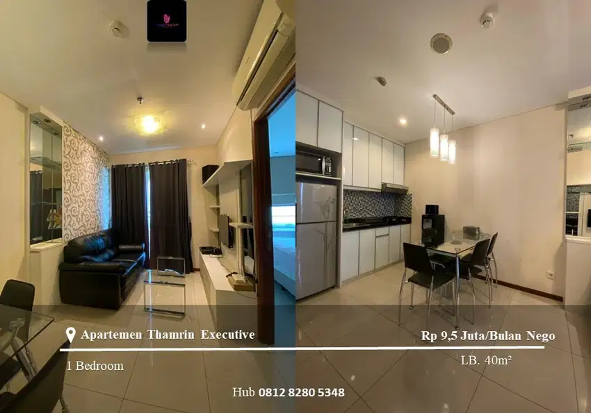 Disewakan Apartement Thamrin Executive Middle Floor 1BR Full Furnished