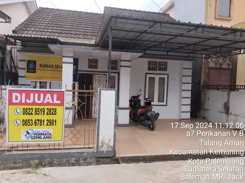 TURUN HARGA DI JUAL RUMAH SIAP HUNI JL. SWADAYA KOMP ZURIHA PLG