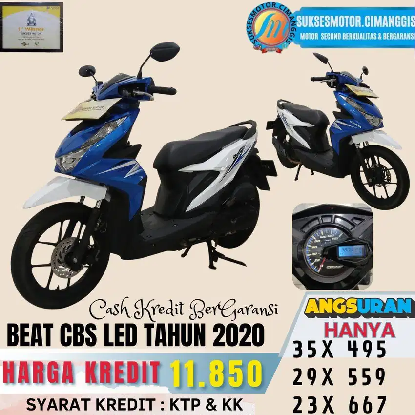 BEAT CBS LED TERMURAH CASH/KREDIT KLIK UNIT PROMO LAINYA DIPROFIL