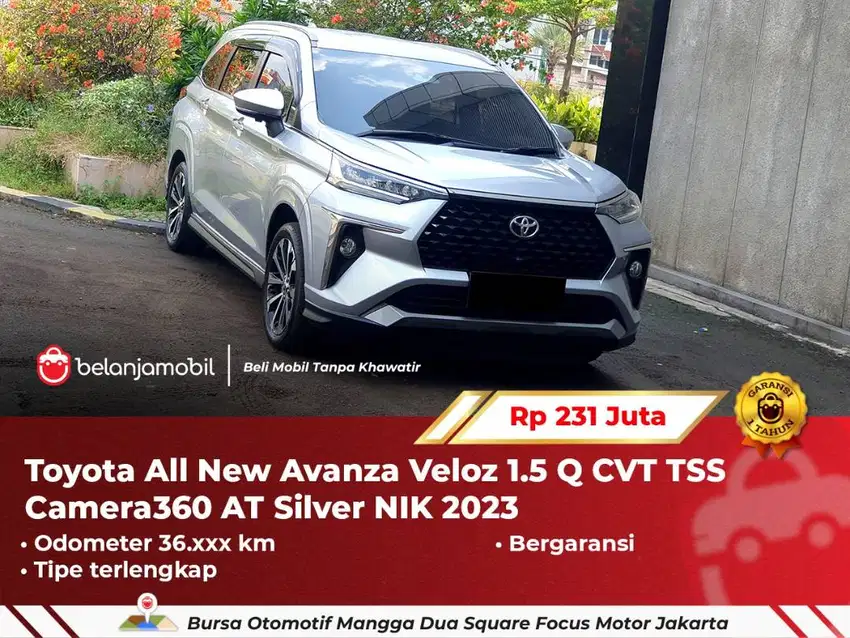 [ BERGARANSI ] Toyota All New Avanza Veloz 1.5 Q TSS 2023 2024