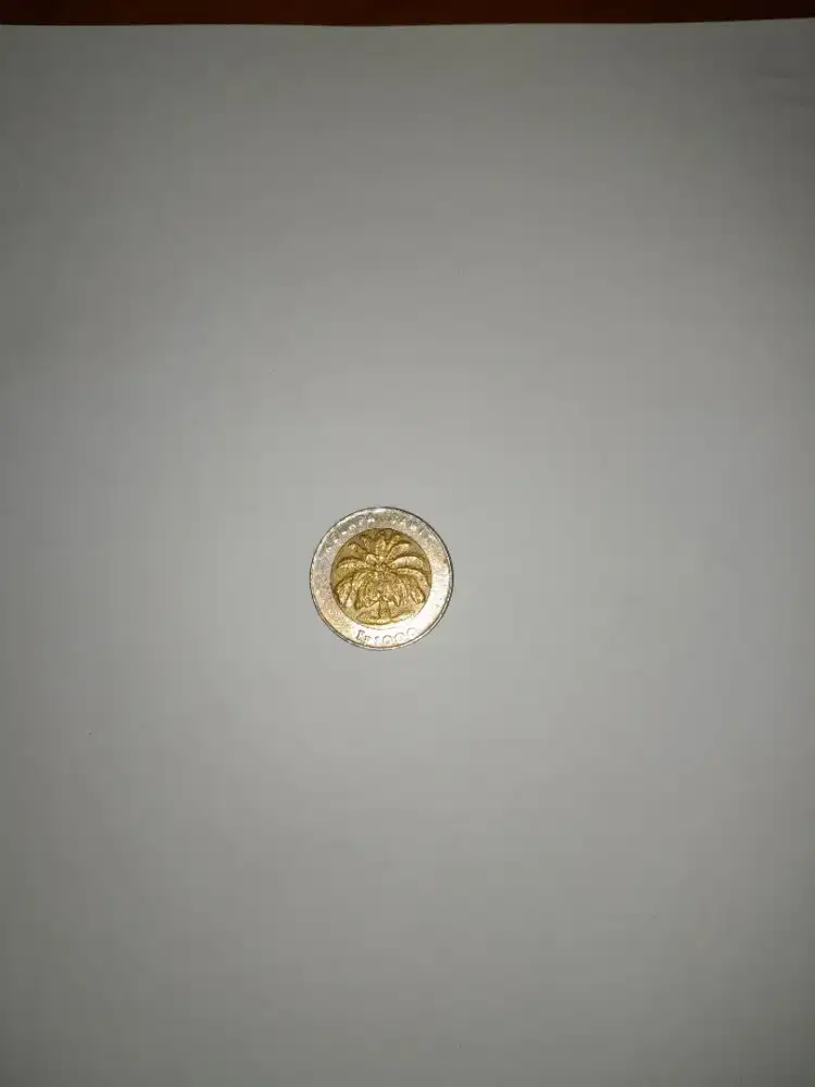 Uang Antik Rp. 1.000 Koin Kelapa Sawit Th.1996