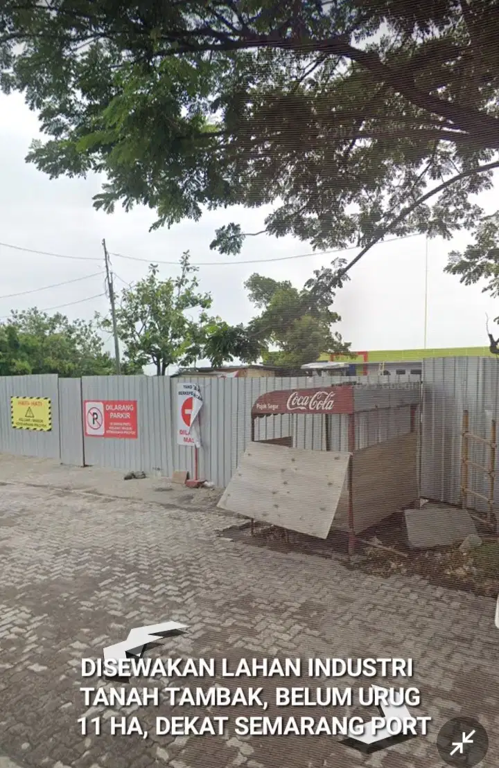 DISEWAKAN TANAH/ LAHAN INDUSTRI 11 HA, DEKAT PELABUHAN SEMARANG