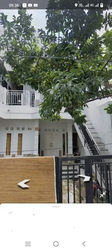 Jual kost dekat kampus UI depok luas 200 m2
