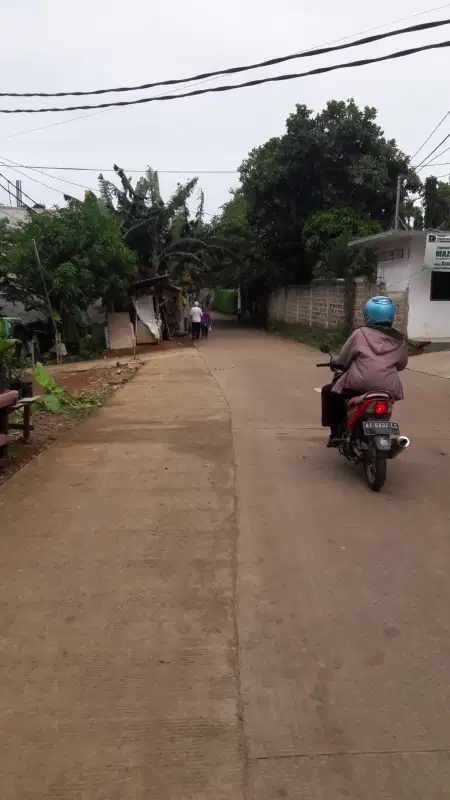 Jual Tanah 585 M2 jl mandor Basar Rangkapan Pancoran Mas Depok