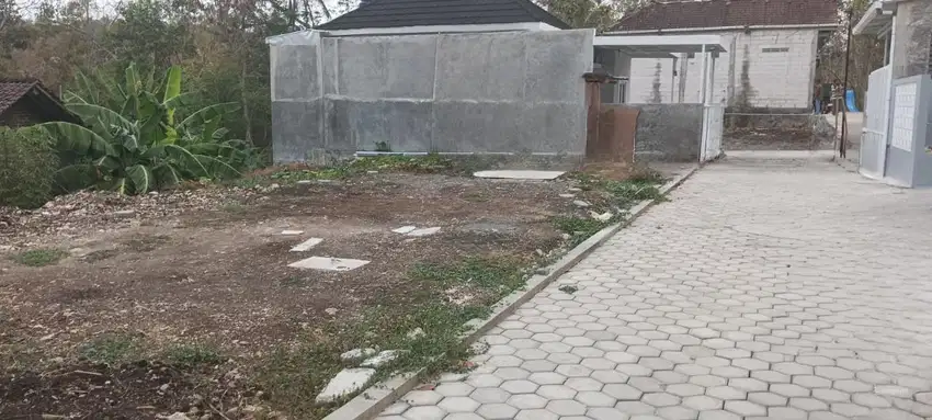 Tanah Kavling di Sleman Murah sudah berpondasi keliling