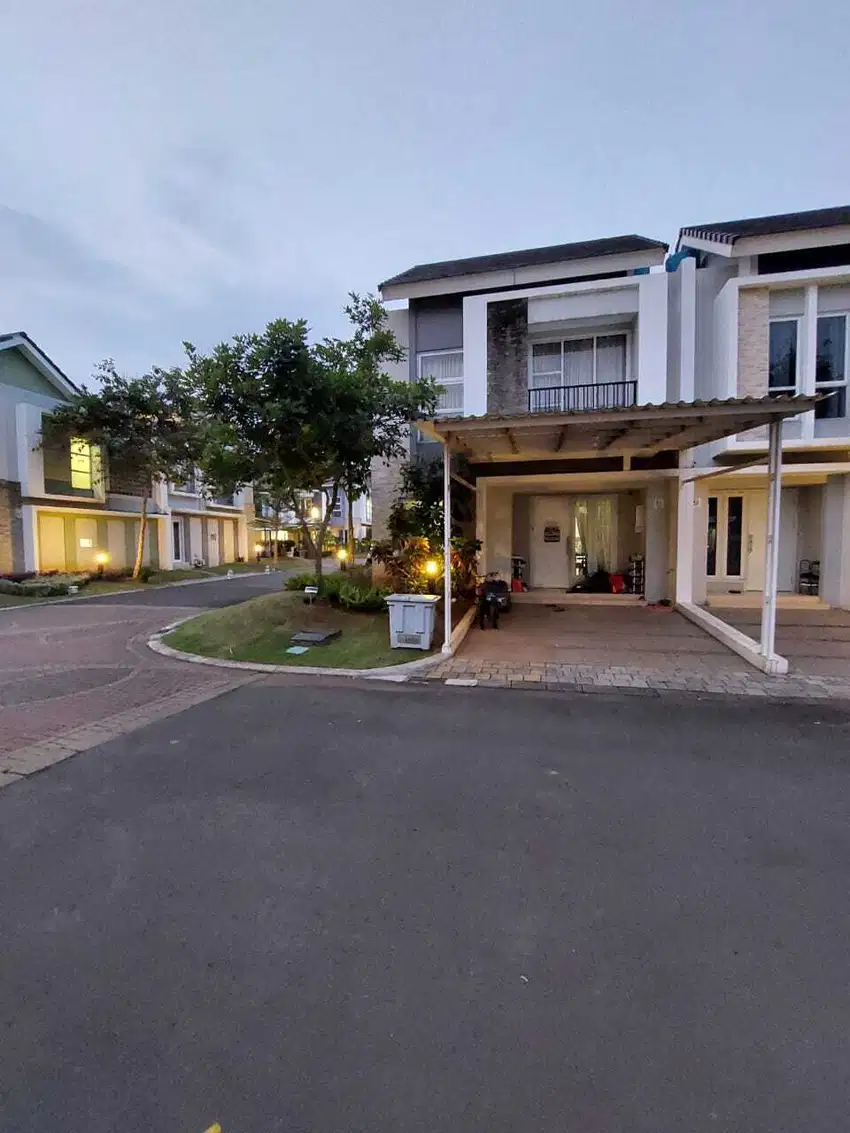 dijual BU rumah di cluster verdi sumarecon serpong