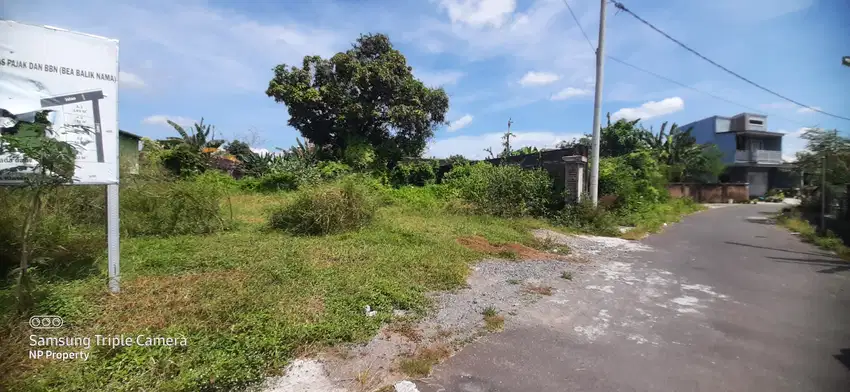 Tanah Kavling Murah Hoek Dekat SMKN 2 Senden dan Gerbang Tol Klaten
