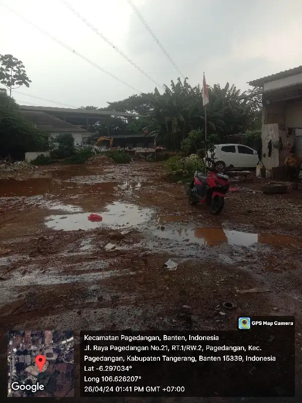 dijual tanah jl ry pagedangan bsd