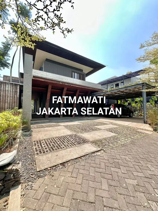 rumah modern di dalam komplek Admiralrty Residence cilandak