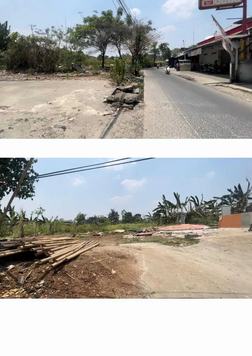 Jual Tanah 6500 m2 di Cikupa Tangerang jalan Pasir Jaya