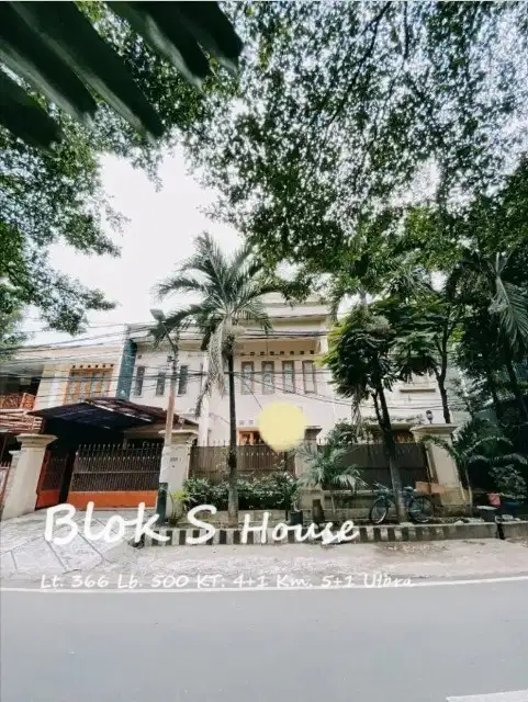Rumah Mewah Area Elit Blok S dkt SCBD, Kebayoran Baru, Jakarta Selatan