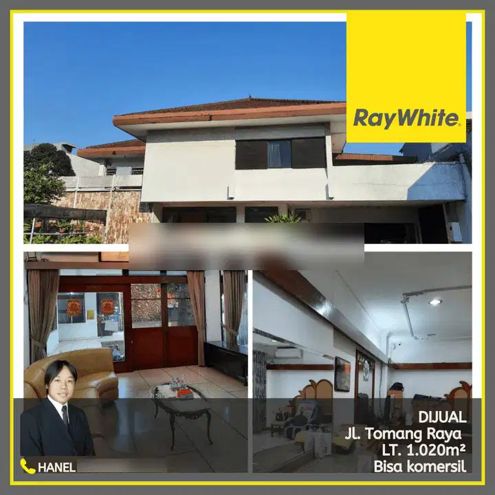 Dijual Rumah di Tomang Raya Jakarta Barat Area