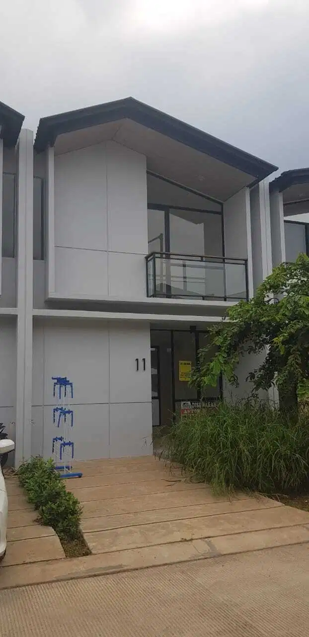 Disewa Cendana parc Semi Furnished, AC, kitchen set, mesin cuci, sofa