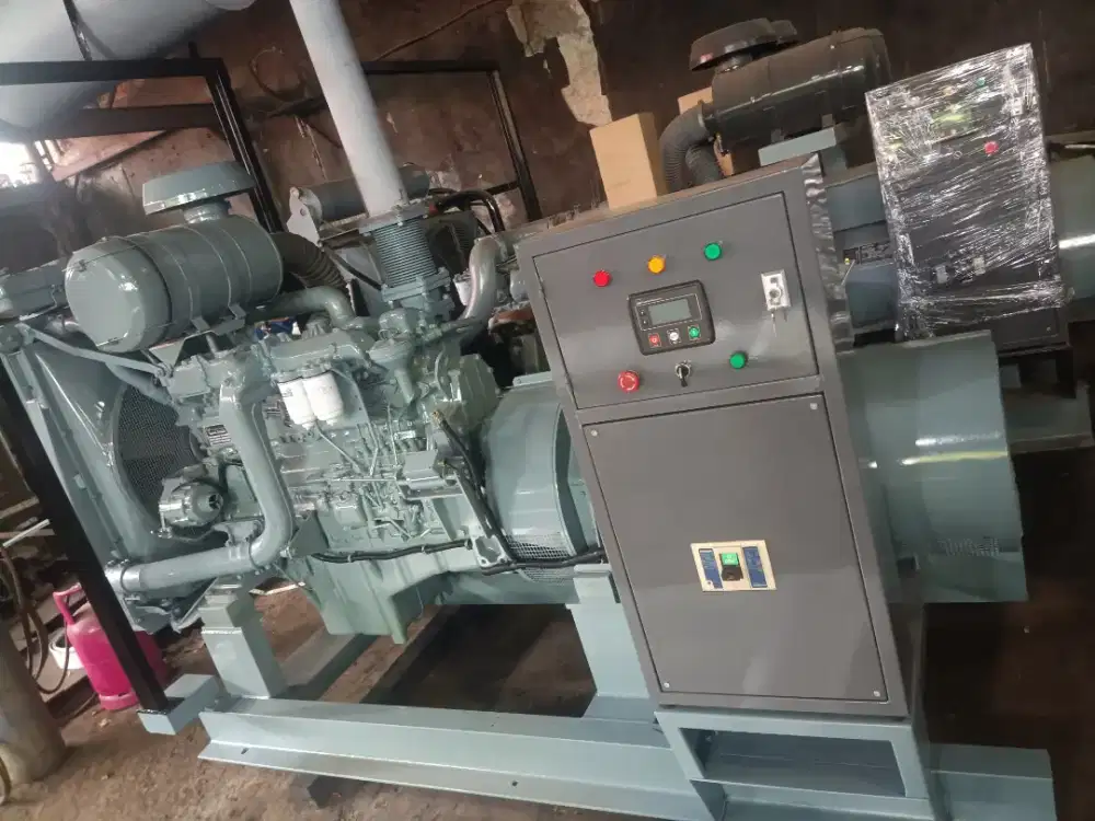 Genset MAN 250 kva tipe open second bekas orisinil