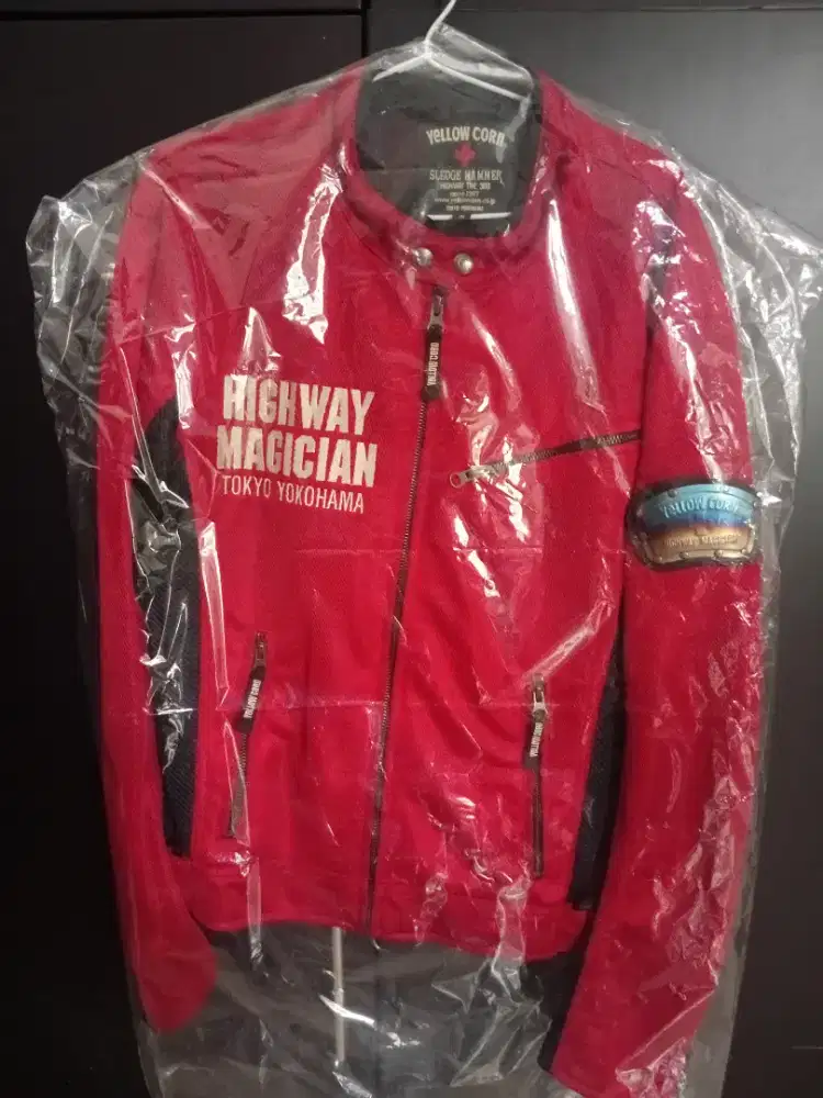 Jaket Riding Yellowcorn YB-3103 Red