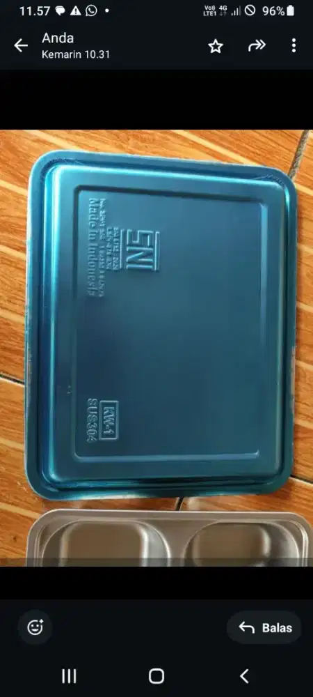 Jual foodtray /nampan lokal sertifikat halal