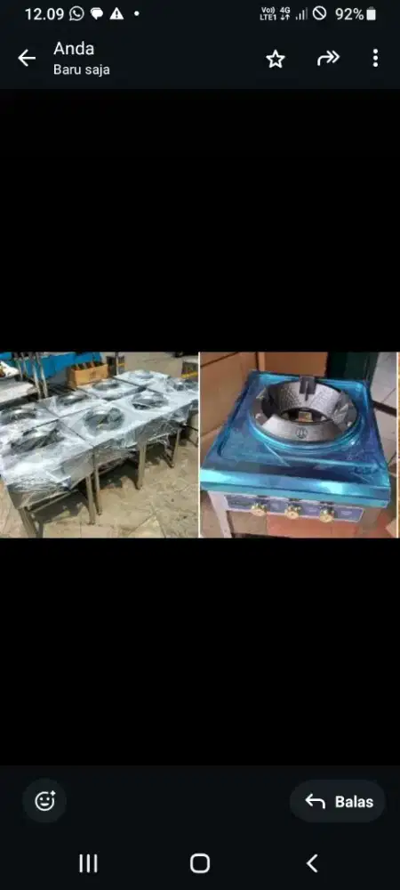 Jual kompor utk catering berbagai merk