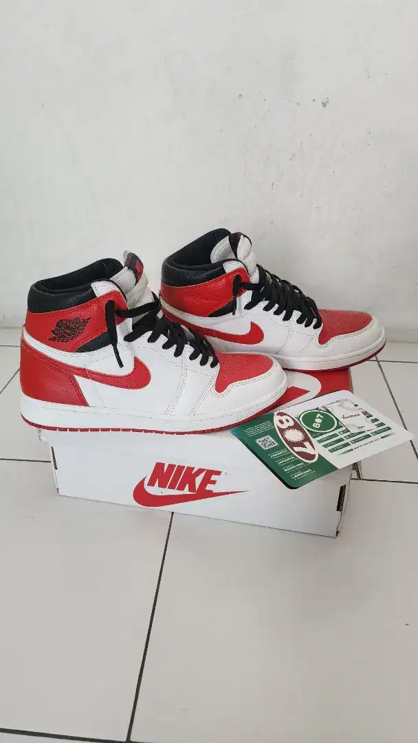 OG AIR JORDAN 1 RETRO HIGH HERITAGE