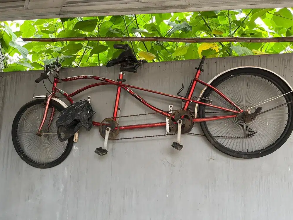 DIKUAL SEPEDA TANDEM SECOND MURAH