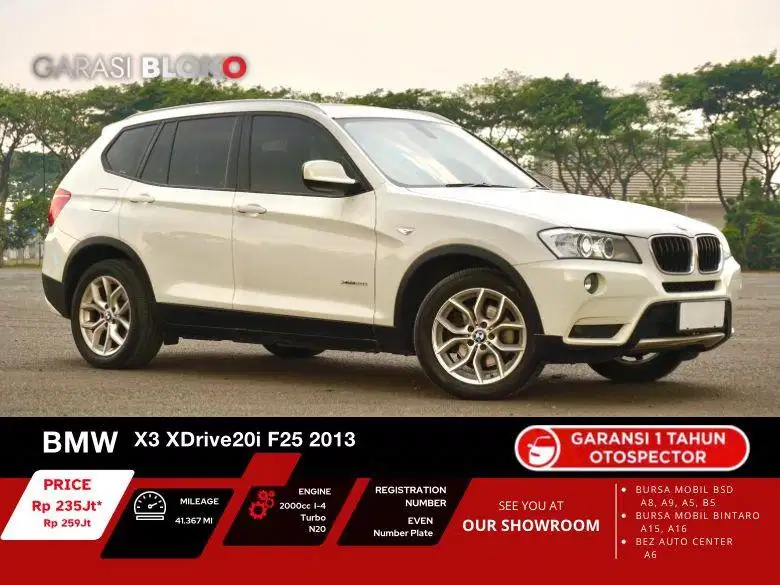 BMW X3 xDrive20i F25 2013