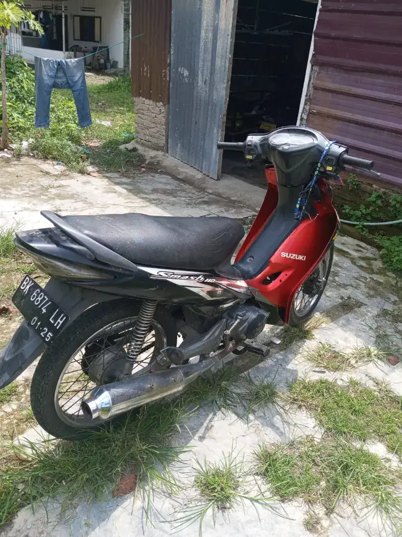 Dijual kereta Suzuki new smash 2010