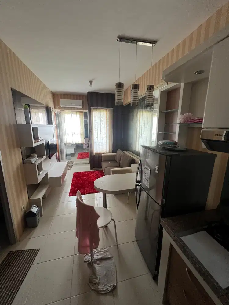 Dijual Murah Apart Puncak Kertajaya Tower B, 2BR, Full Furnished