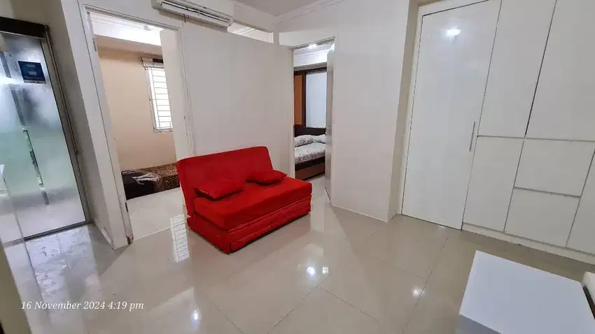 DISEWAKAN Apartemen Kalibata, PALEM Lt 2 Furnished Type 2BR type Besar