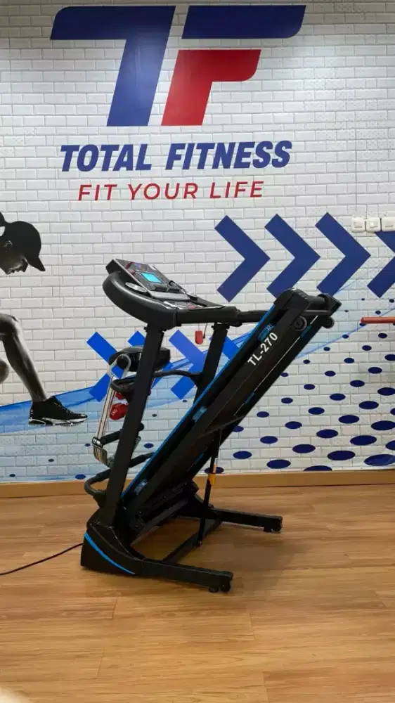 Treadmill elektrik Tl 270 incline otomatis/2 hp